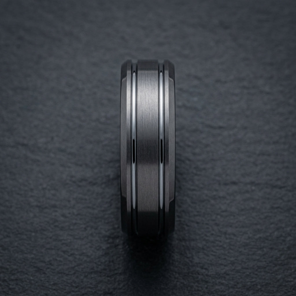 9mm tantalum wedding band at Swift Quartz Jewellers