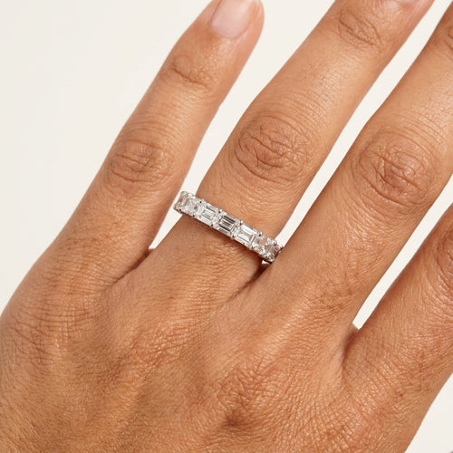 Baguette Diamond Wedding Band