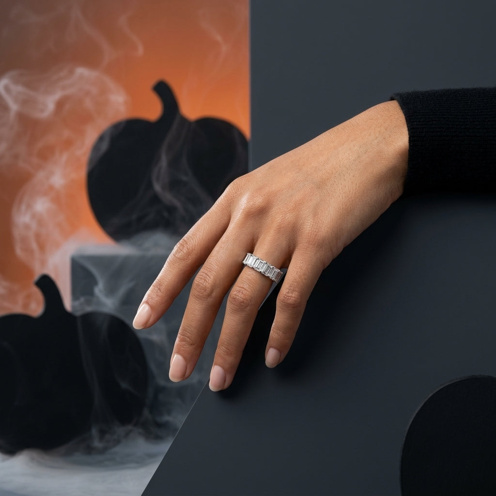 Baguette Diamond Wedding Band