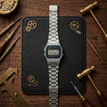 Casio A158W-1 watch at Swift Quartz Jewellers, Winnipeg