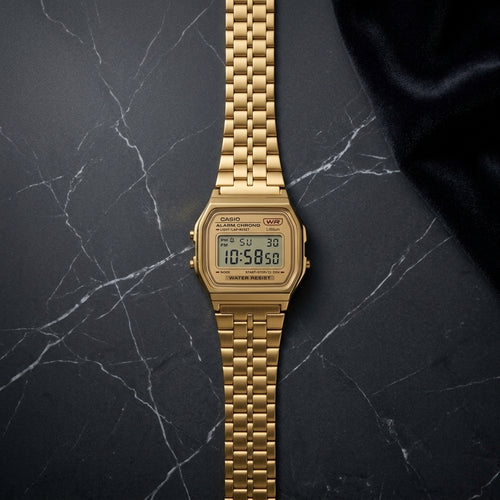 Casio A158WETG-9AVT watch at Swift Quartz Jewellers, Winnipeg