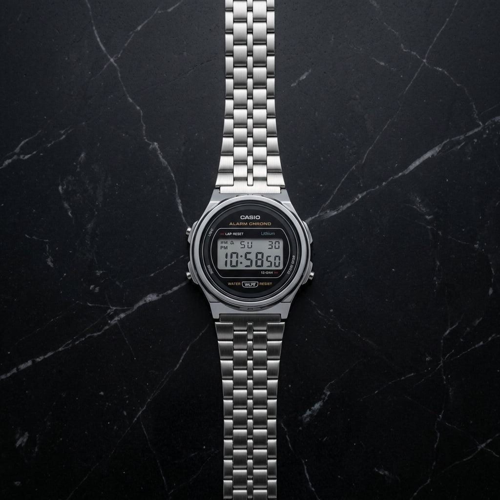Casio A171WE-1A watch at Swift Quartz Jewellers, Winnipeg