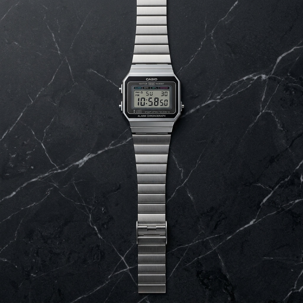 Casio A700W-1A watch at Swift Quartz Jewellers, Winnipeg