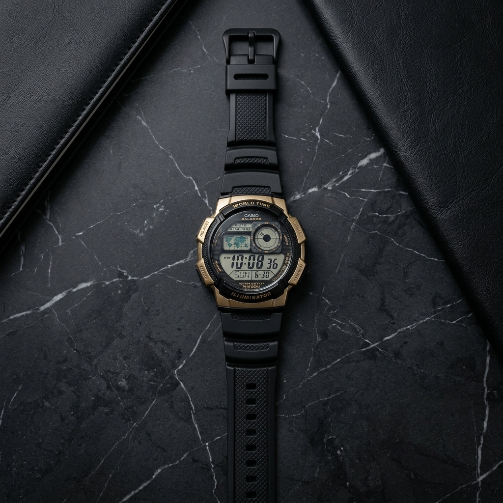 Casio AE1000W-1A3V watch at Swift Quartz Jewellers, Winnipeg