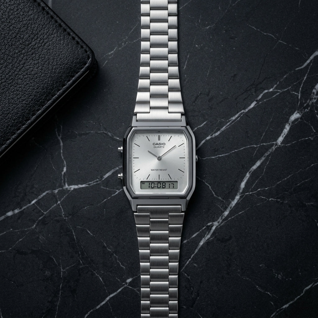 Casio AQ230A-7AVT watch at Swift Quartz Jewellers, Winnipeg
