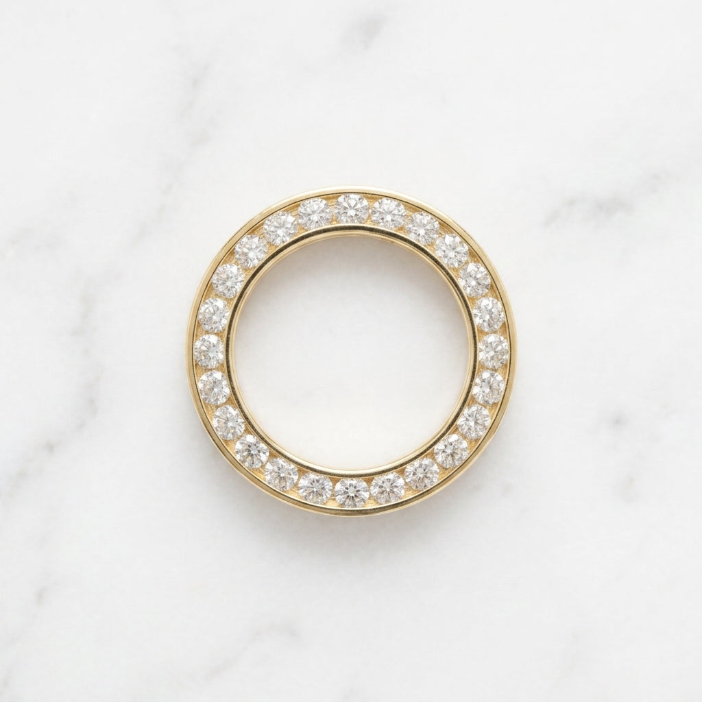 Channel-Set Diamond Wedding Band