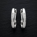 Classic Diamond Hoops - Yellow Gold