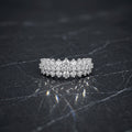 Diamond Cluster Cocktail Ring