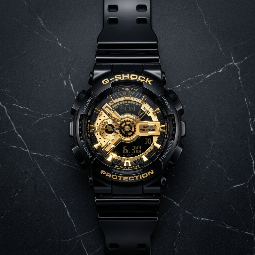 G-Shock GA110GB-1A watch at Swift Quartz Jewellers, Winnipeg