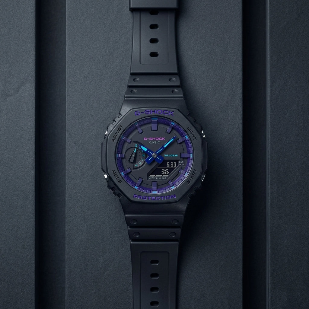 G-Shock GA2100VB-1A watch at Swift Quartz Jewellers, Winnipeg