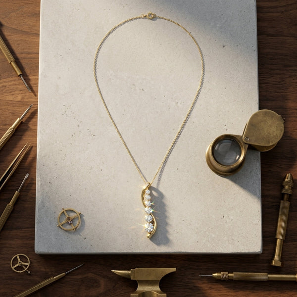 Diamond Journey Necklace