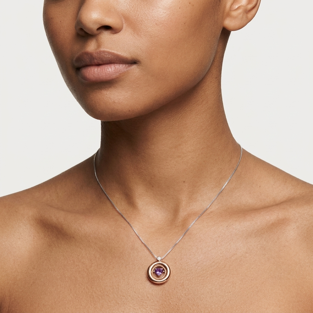 Colored Gemstone Amethyst