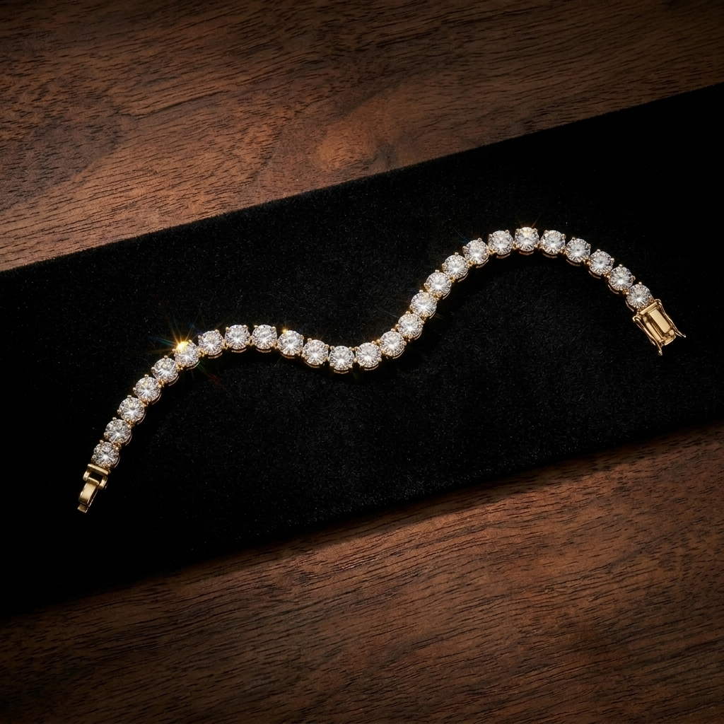Silver Tennis Bracelet