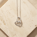 Heart Dancing Diamond Necklace