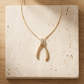 Wishbone Necklace