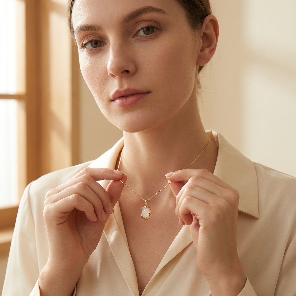 0pal Necklace