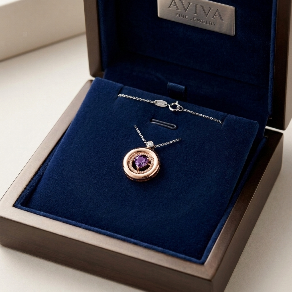 Colored Gemstone Amethyst