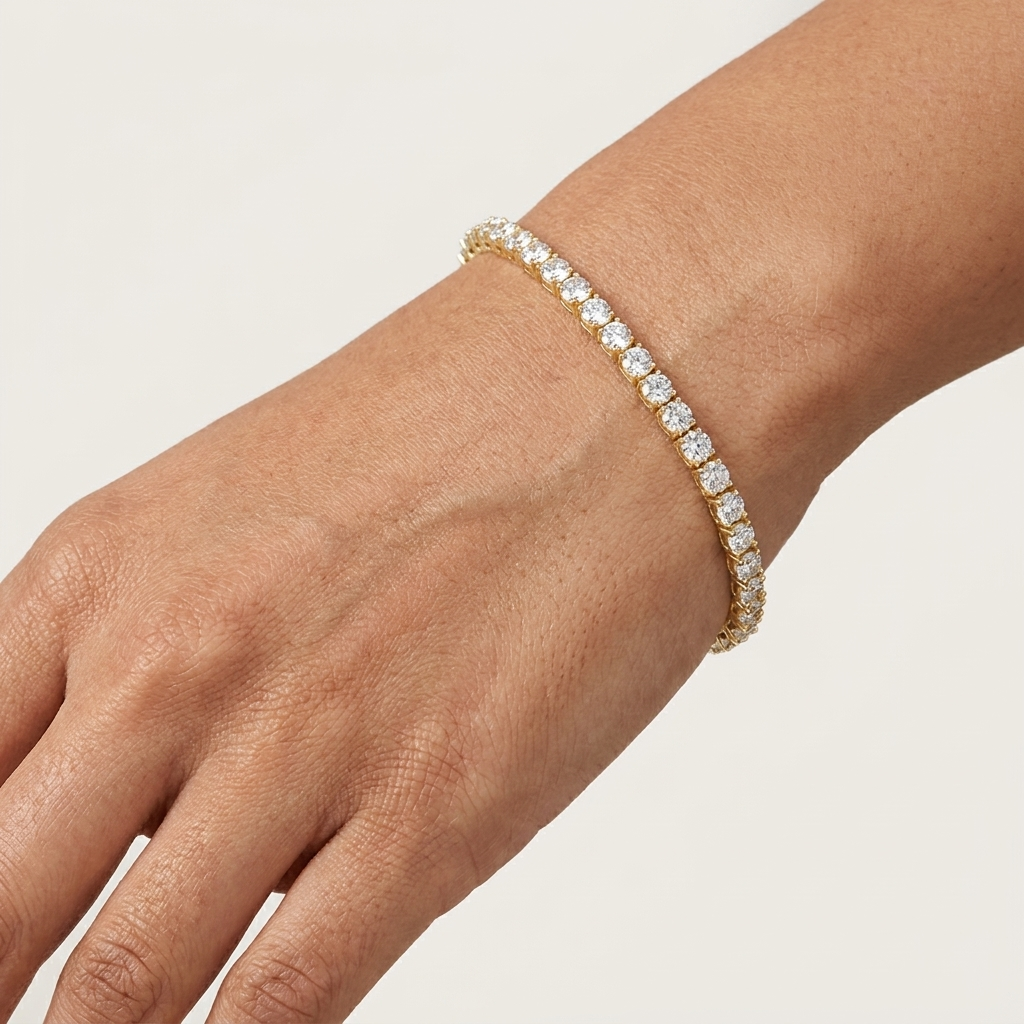 Silver Tennis Bracelet