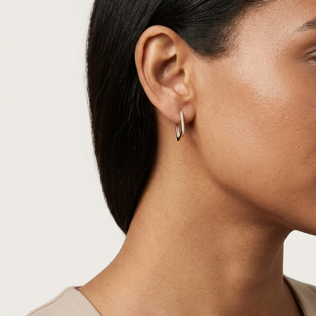 Yellow Gold Earrings