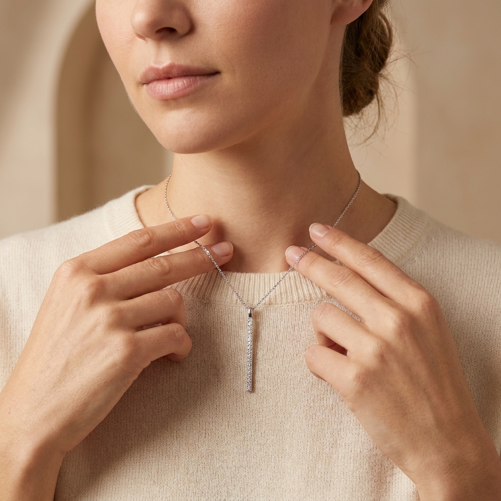 Vertical Bar Necklace
