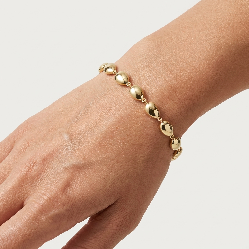 Drop Bead Tennis Bracelet