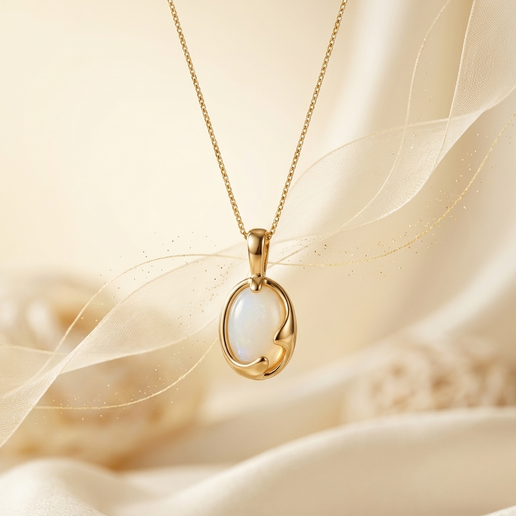 0pal Necklace