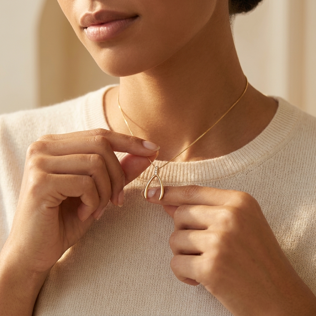 Wishbone Necklace