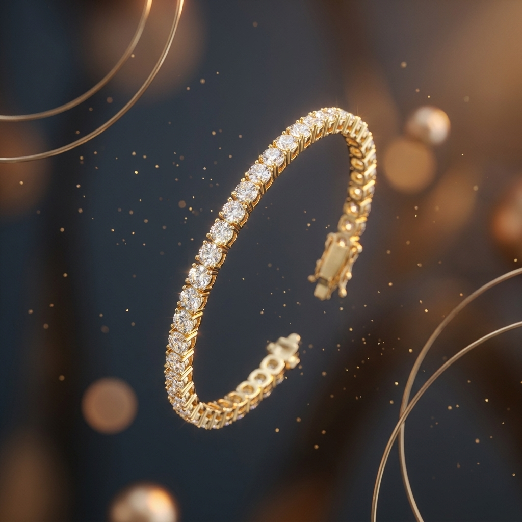 Silver Tennis Bracelet