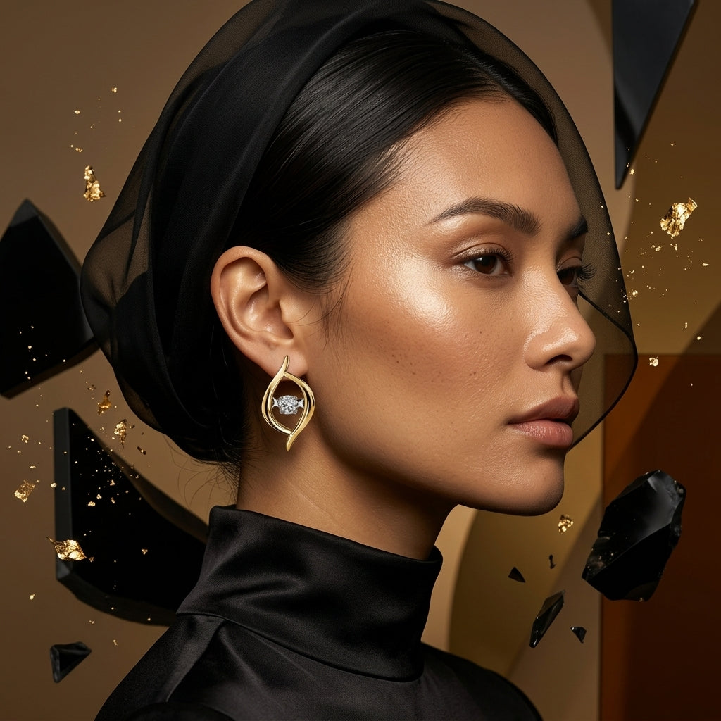 Pulse Dancing Diamond Earrings
