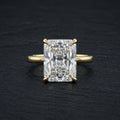 Radiant Cut Diamond Solitaire Engagement Ring