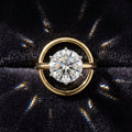 Round Cut Diamond Solitaire Engagement Ring