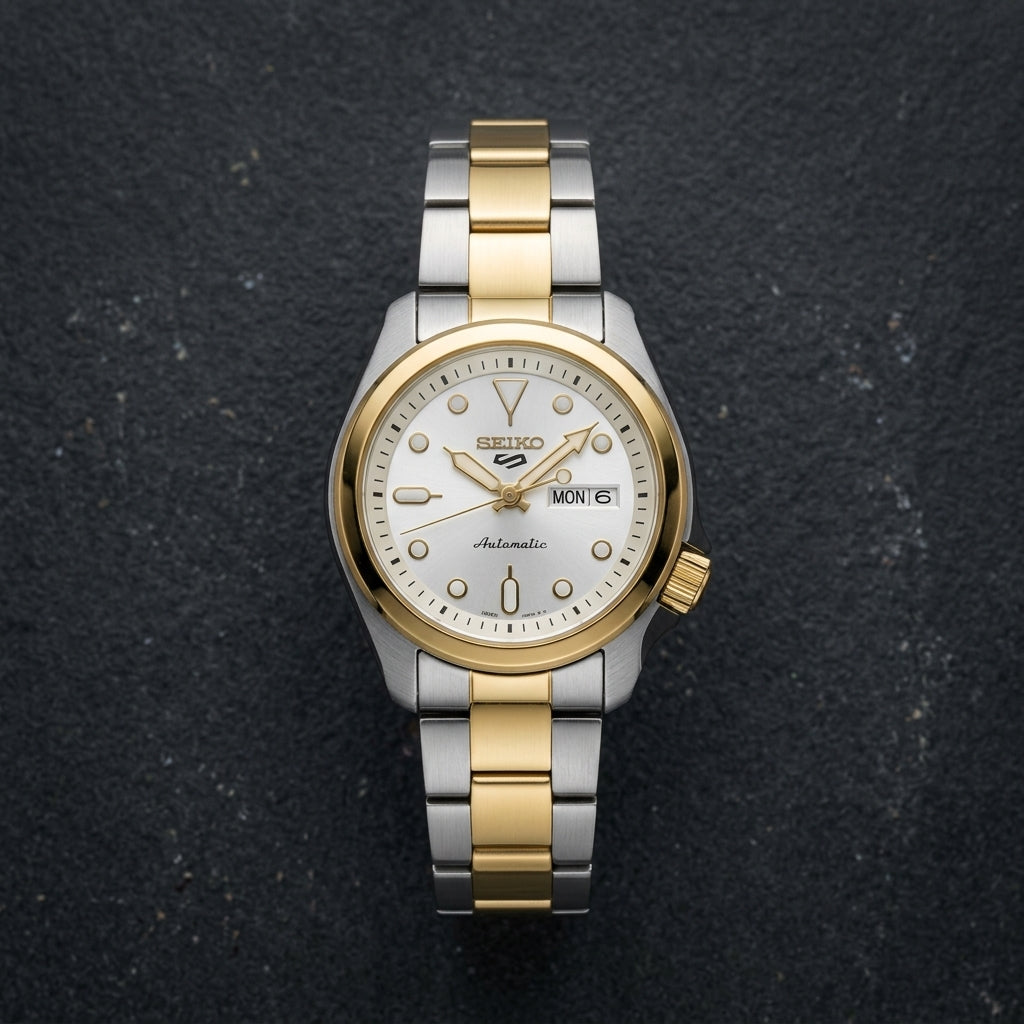 Seiko 5 watch at Swift Quartz Jewellers, Winnipeg