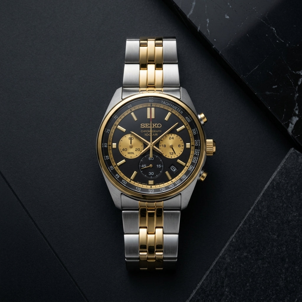 Seiko Chronograph watch at Swift Quartz Jewellers, Winnipeg
