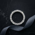 Shared-Prong Diamond Eternity Band